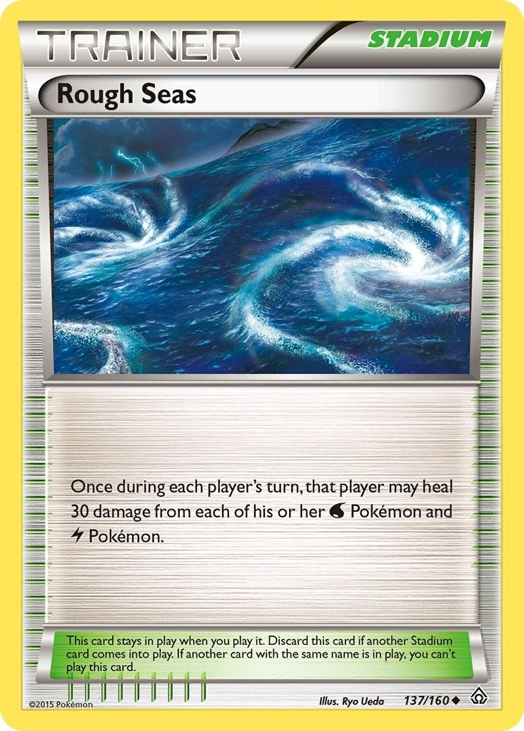 Image for Rough Seas (137/160) (XY - Primal Clash) - Pokemon