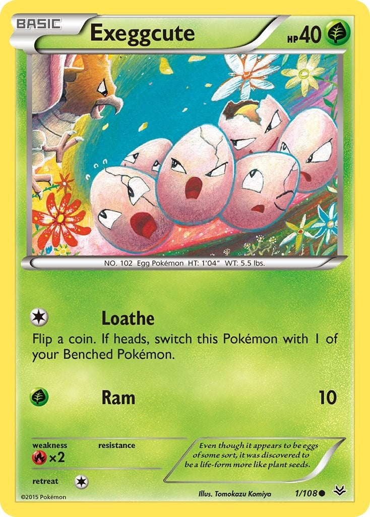 Image for Exeggcute (1/108) (XY - Roaring Skies) - Pokemon