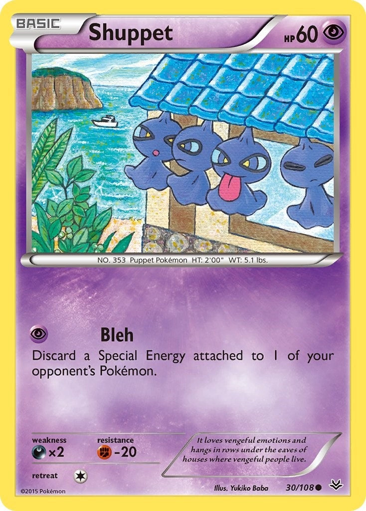 Image for Shuppet (30/108) (XY - Roaring Skies) - Pokemon