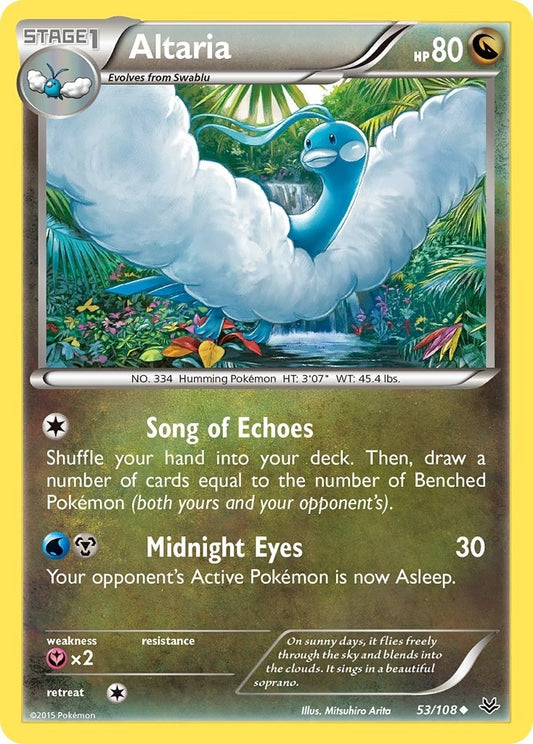 Image for Altaria (53) (53/108) (XY - Roaring Skies) - Pokemon