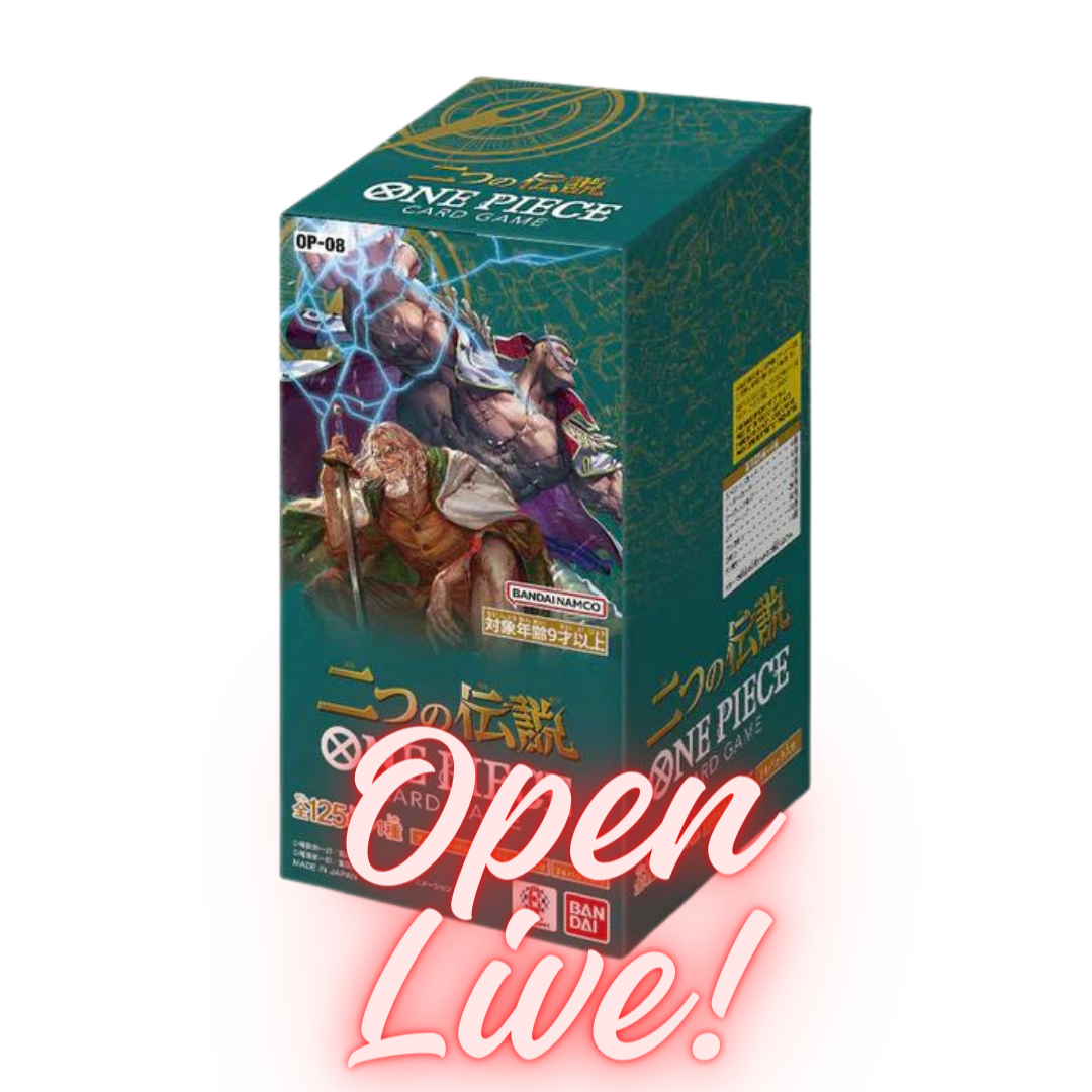Japanese One Piece Two Legends OP-08 - Booster Box (Live)