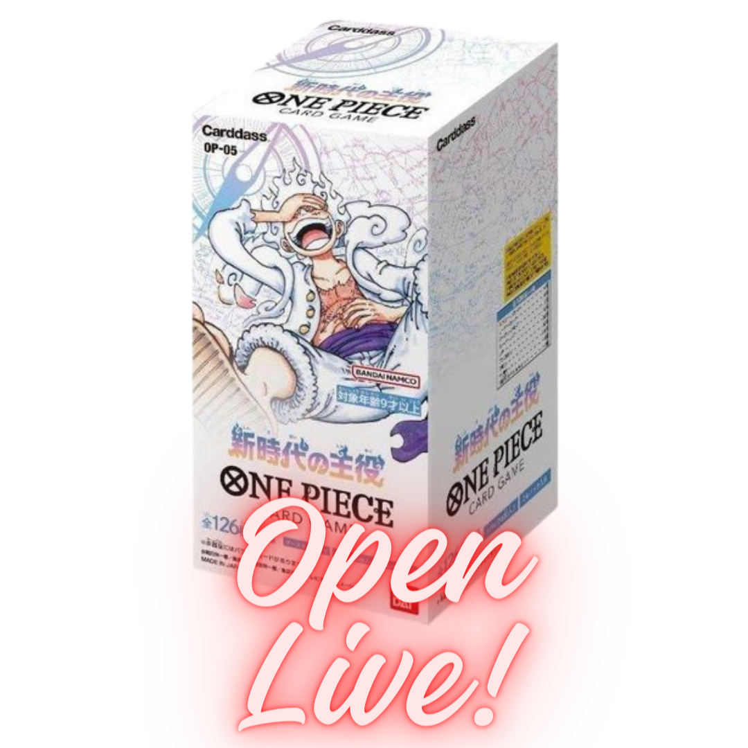 Japanese One Piece Awakening of the New Era OP-05 - Booster Box (Live)