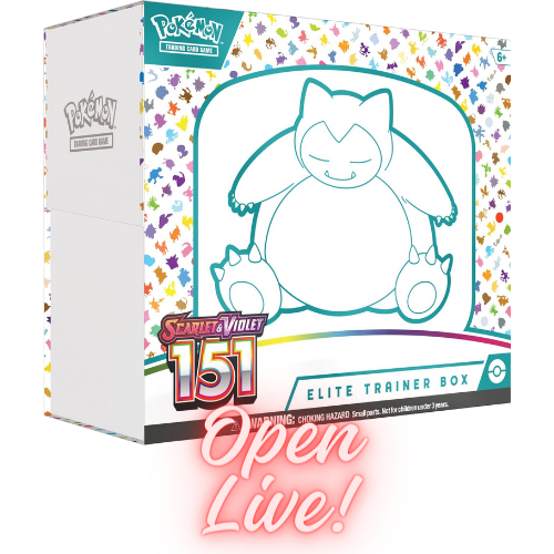 Scarlet & Violet: 151 - Elite Trainer Box (Live)