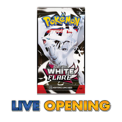 White Flare Booster Pack (Live)
