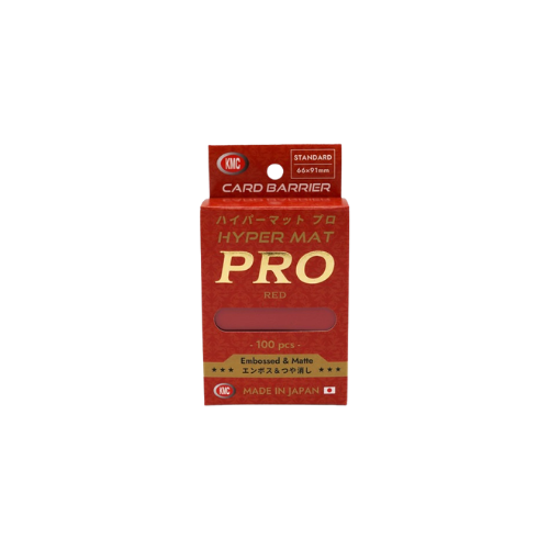 KMC: Sleeves – Hyper MAT PRO: Red