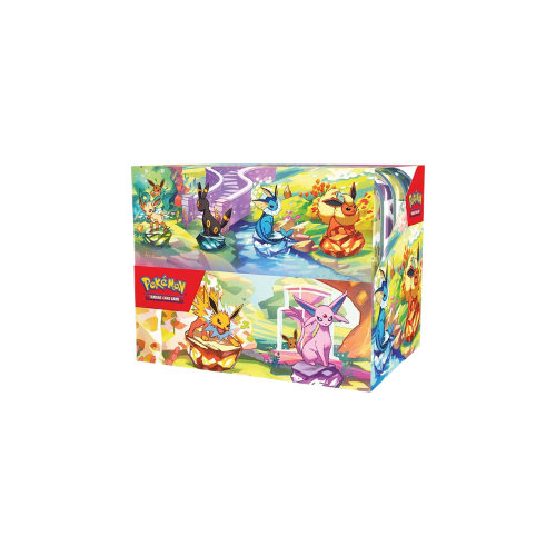 Prismatic Evolutions Mini Tin Display