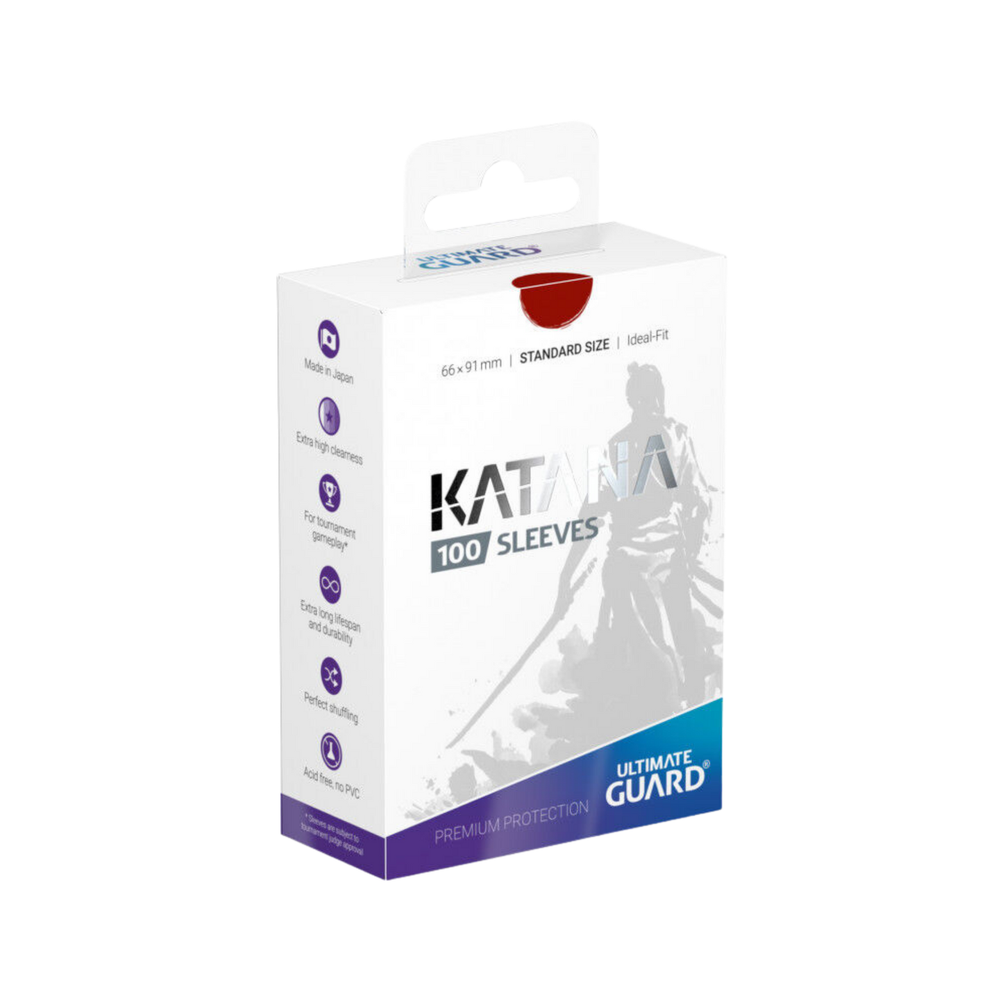 Ultimate Guard: Sleeves – Katana – Red