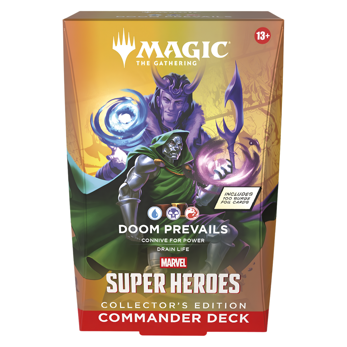Marvel Super Heroes Commander Deck - Doom Prevails (Collector's Edition)