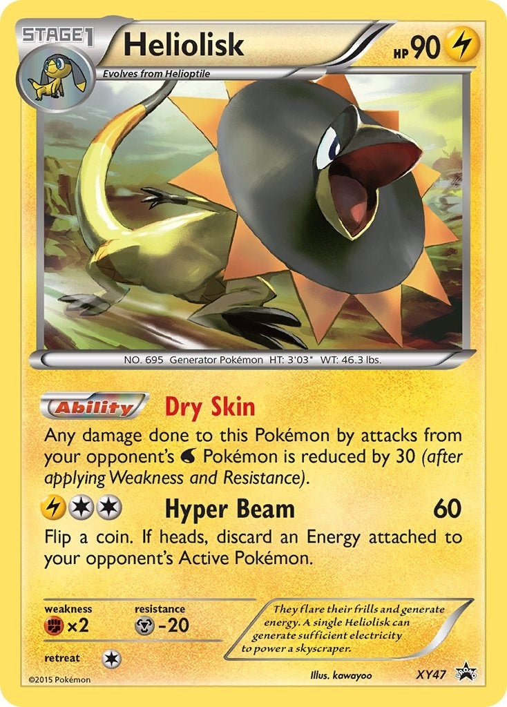 Image for Heliolisk - XY47 (XY47) (XY Promos) - Pokemon