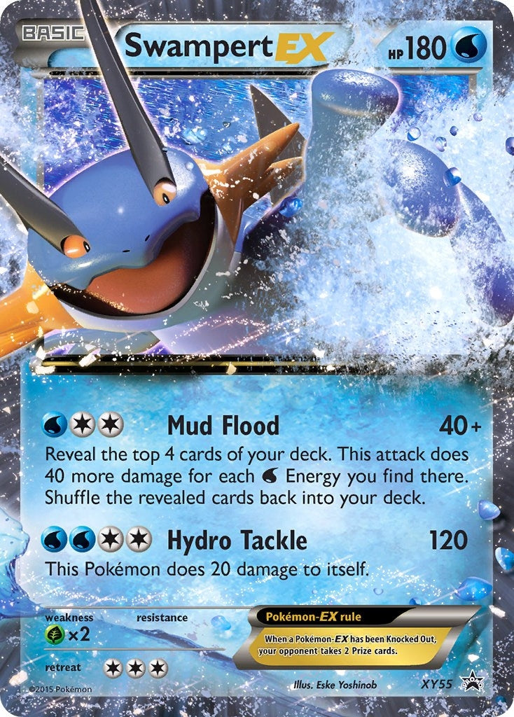 Image for Swampert EX - XY55 (XY55) (XY Promos) - Pokemon