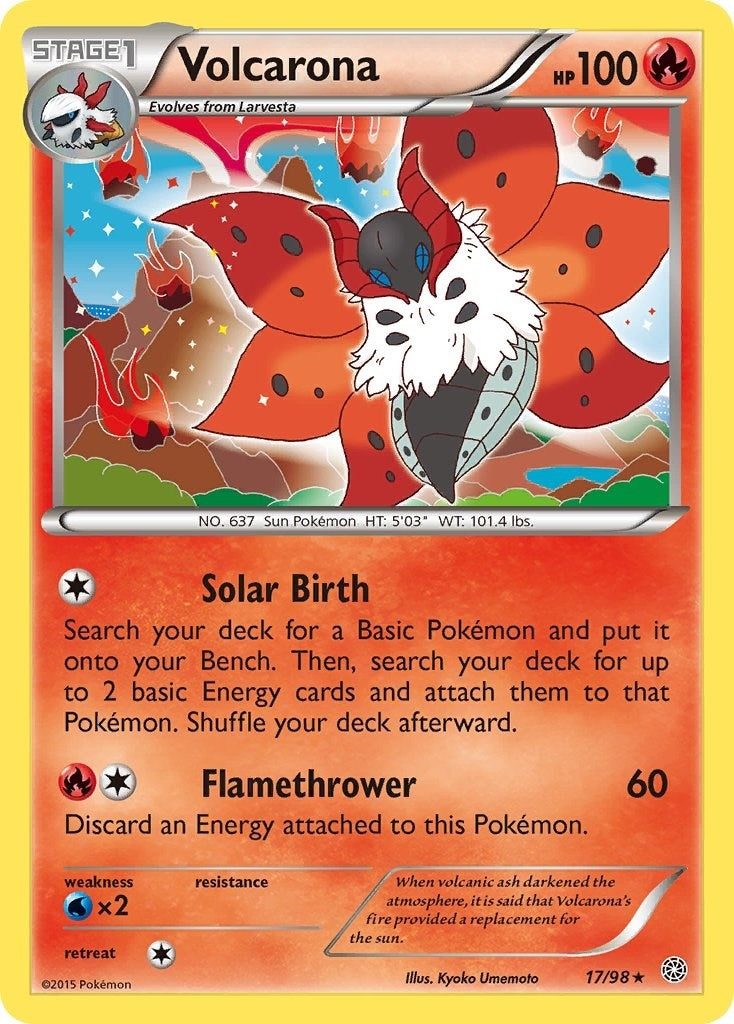Image for Volcarona (17) (17/98) (XY - Ancient Origins) - Pokemon