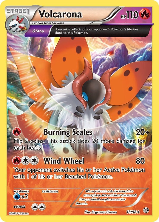 Image for Volcarona (18) (18/98) (XY - Ancient Origins) - Pokemon