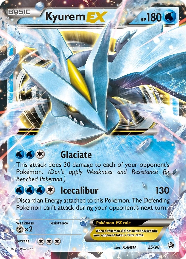 Image for Kyurem EX (25/98) (XY - Ancient Origins) - Pokemon