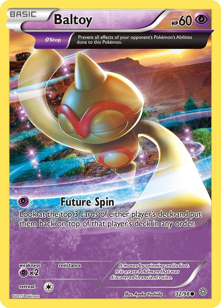 Image for Baltoy (32) (32/98) (XY - Ancient Origins) - Pokemon