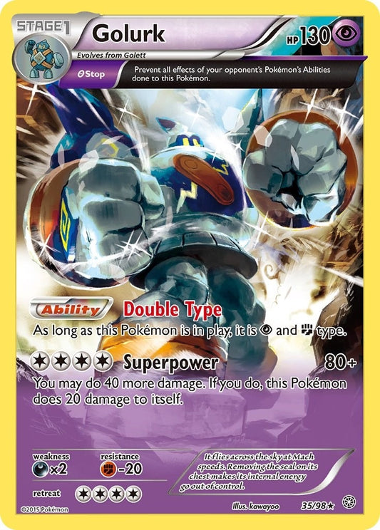 Image for Golurk (35) (35/98) (XY - Ancient Origins) - Pokemon