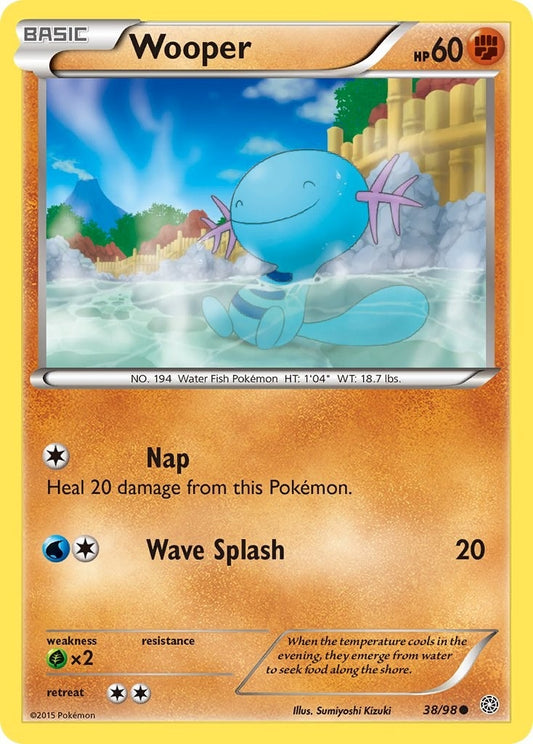 Image for Wooper (38/98) (XY - Ancient Origins) - Pokemon