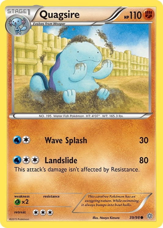 Image for Quagsire (39/98) (XY - Ancient Origins) - Pokemon