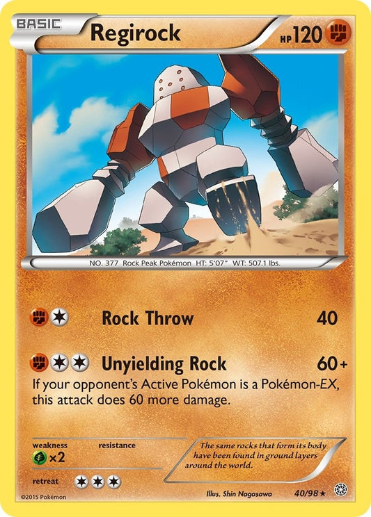 Image for Regirock (40/98) (XY - Ancient Origins) - Pokemon