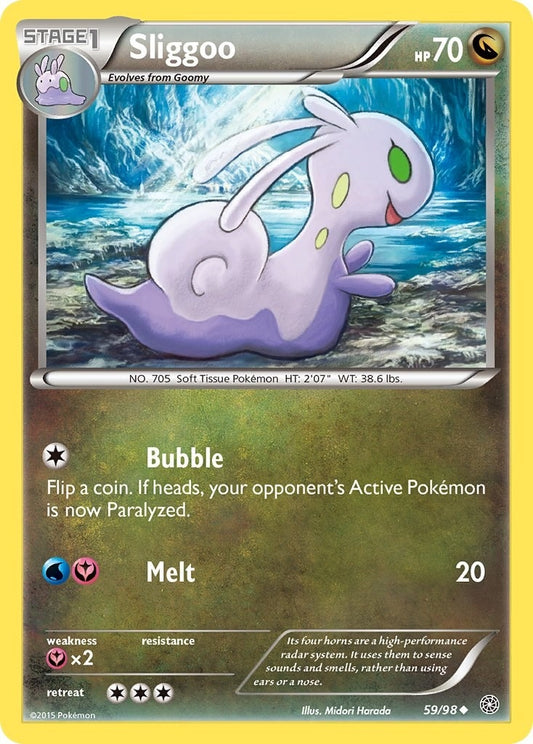 Image for Sliggoo (59/98) (XY - Ancient Origins) - Pokemon