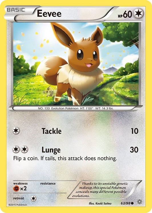 Image for Eevee (63/98) (XY - Ancient Origins) - Pokemon