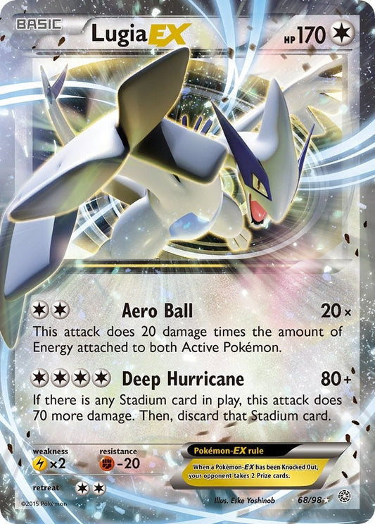 Image for Lugia EX (68/98) (XY - Ancient Origins) - Pokemon