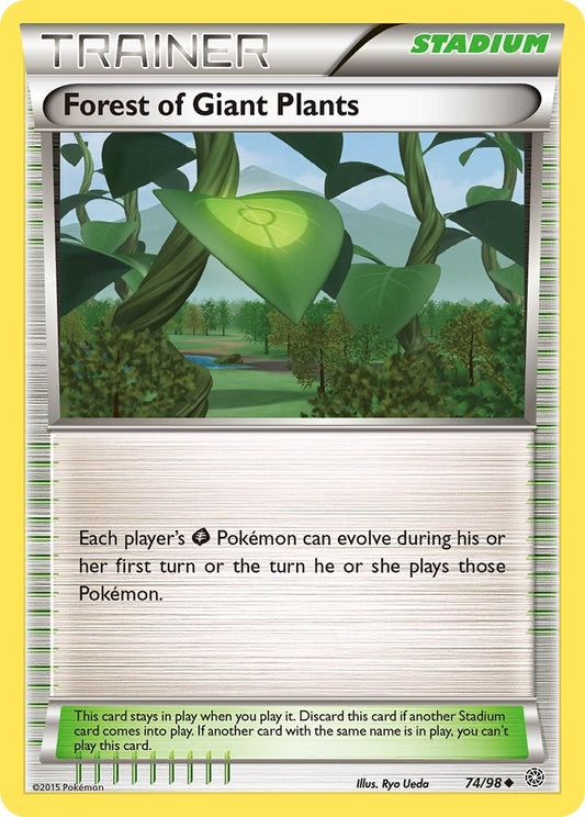 Image for Forest of Giant Plants (74/98) (XY - Ancient Origins) - Pokemon