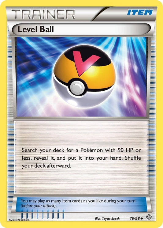 Image for Level Ball (76/98) (XY - Ancient Origins) - Pokemon