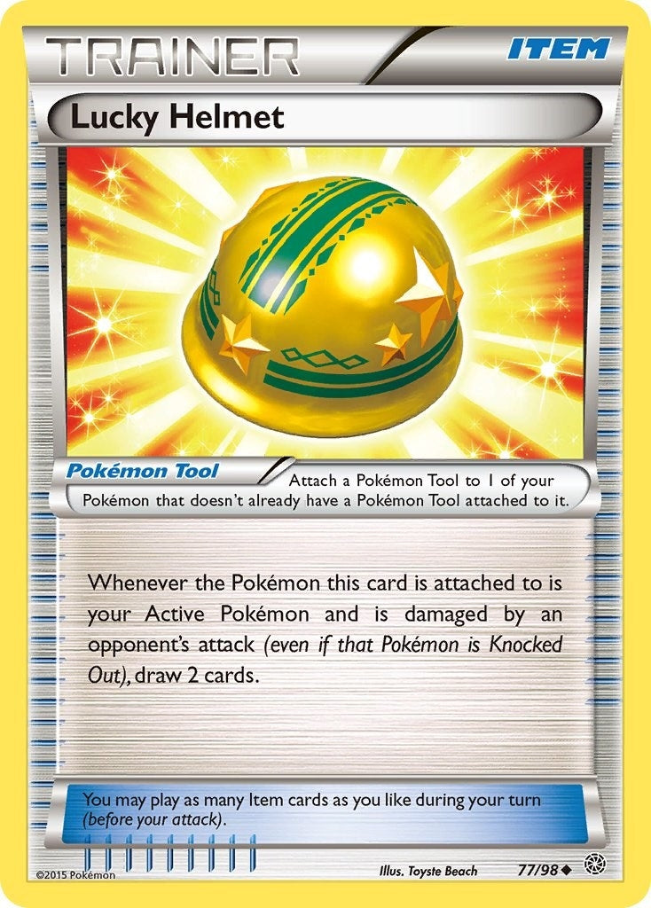 Image for Lucky Helmet (77/98) (XY - Ancient Origins) - Pokemon