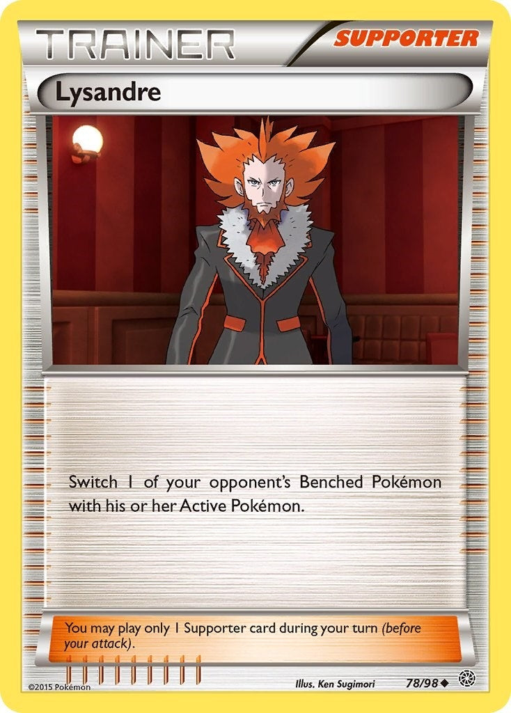 Image for Lysandre (78/98) (XY - Ancient Origins) - Pokemon