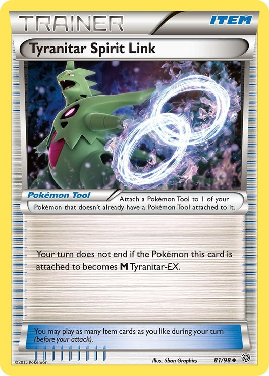 Image for Tyranitar Spirit Link (81/98) (XY - Ancient Origins) - Pokemon