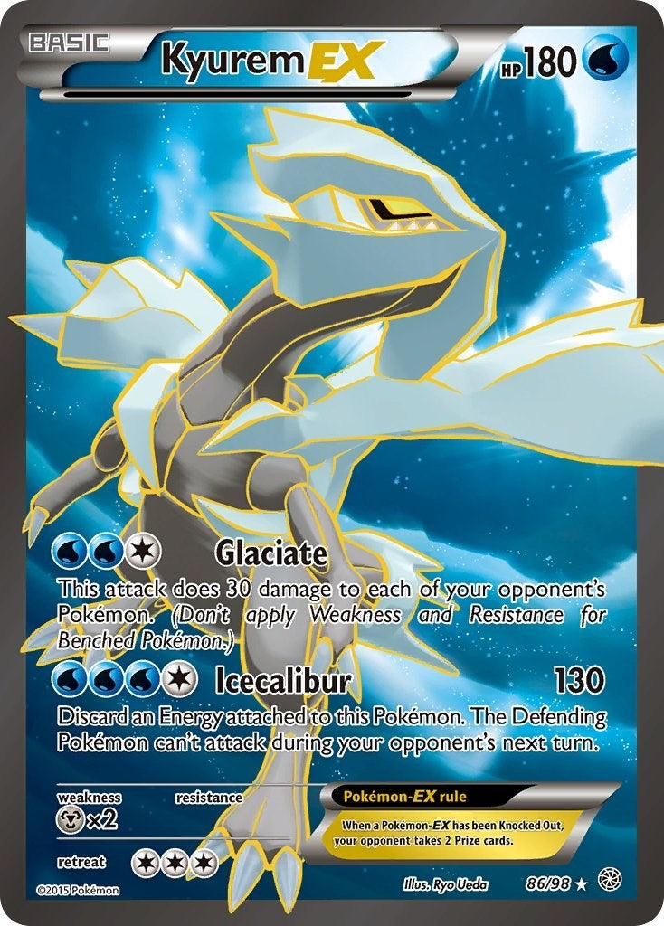 Image for Kyurem EX (86 Full Art) (86/98) (XY - Ancient Origins) - Pokemon
