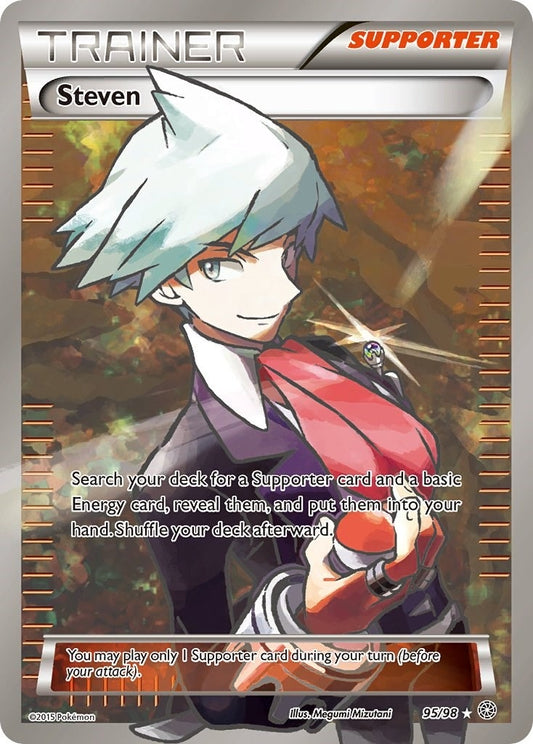 Image for Steven (Full Art) (95/98) (XY - Ancient Origins) - Pokemon
