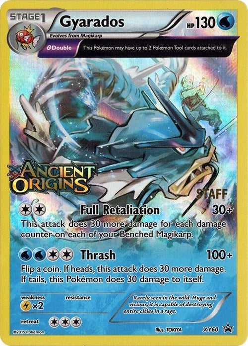 Image for Gyarados - XY60 (Prerelease) [Staff] (XY60) (XY Promos) - Pokemon