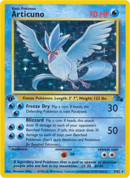 Image for Articuno (2) (02/62) (Fossil) - Pokemon