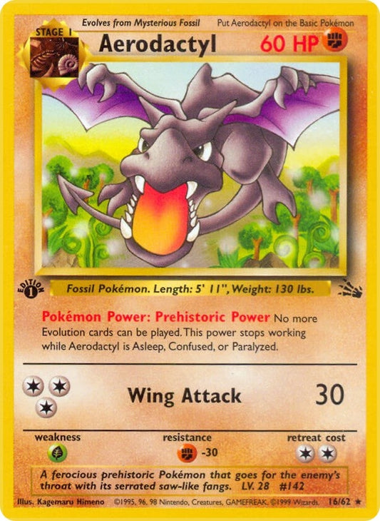 Image for Aerodactyl (16) (16/62) (Fossil) - Pokemon