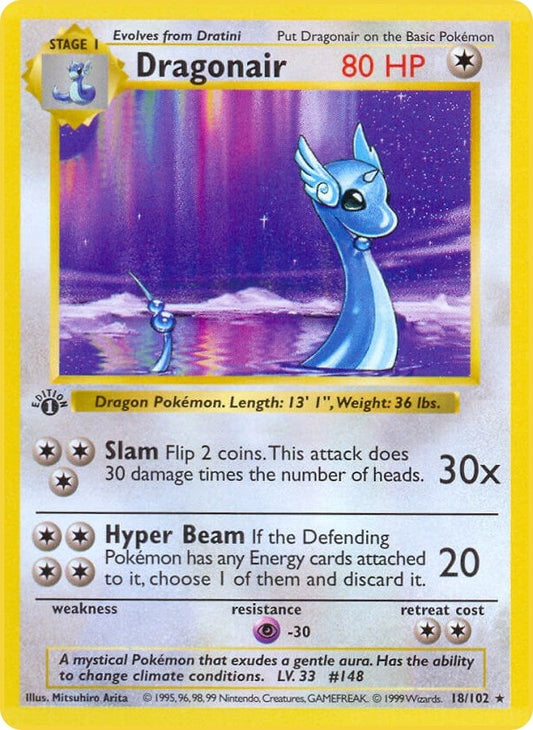 Image for Dragonair (018/102) (Base Set (Shadowless)) - Pokemon