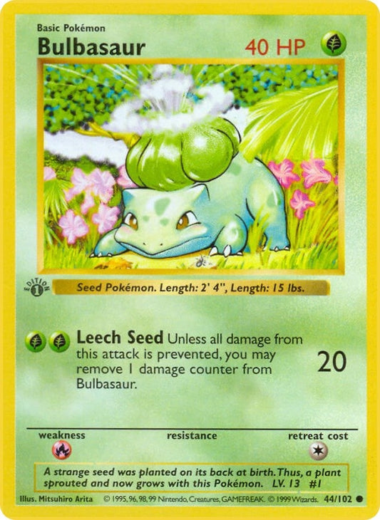 Image for Bulbasaur (044/102) (Base Set (Shadowless)) - Pokemon