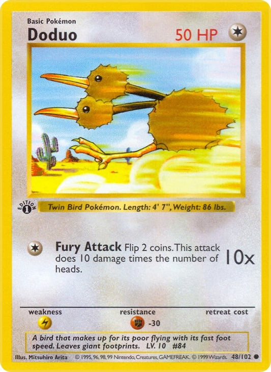 Image for Doduo (048/102) (Base Set (Shadowless)) - Pokemon