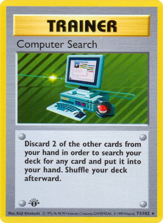 Image for Computer Search (071/102) (Base Set (Shadowless)) - Pokemon