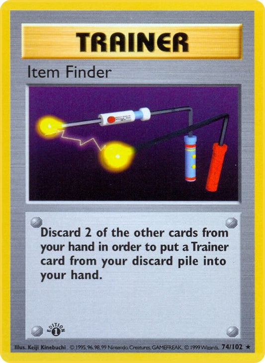 Image for Item Finder (074/102) (Base Set (Shadowless)) - Pokemon