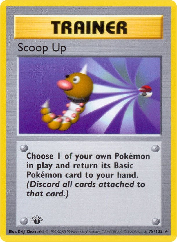 Image for Scoop Up (078/102) (Base Set (Shadowless)) - Pokemon