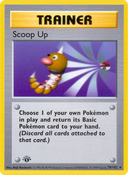 Image for Scoop Up (078/102) (Base Set (Shadowless)) - Pokemon