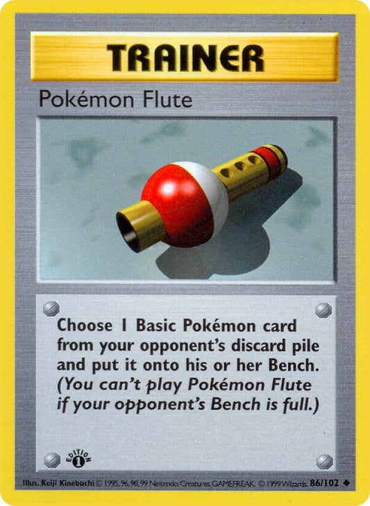Image for Pokemon Flute (086/102) (Base Set (Shadowless)) - Pokemon