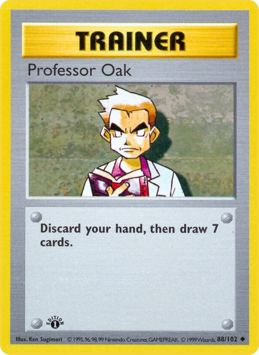 Image for Professor Oak (088/102) (Base Set (Shadowless)) - Pokemon