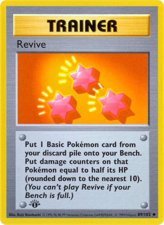 Image for Revive (089/102) (Base Set (Shadowless)) - Pokemon
