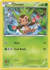 Image for Chespin (8) (8/162) (XY - BREAKthrough) - Pokemon