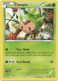 Image for Chespin (9) (9/162) (XY - BREAKthrough) - Pokemon