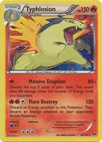 Image for Typhlosion (20/162) (XY - BREAKthrough) - Pokemon