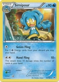 Image for Simipour (42/162) (XY - BREAKthrough) - Pokemon