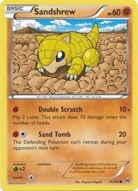 Image for Sandshrew (75/162) (XY - BREAKthrough) - Pokemon